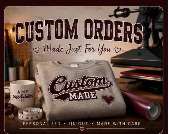 💜 Custom Orders