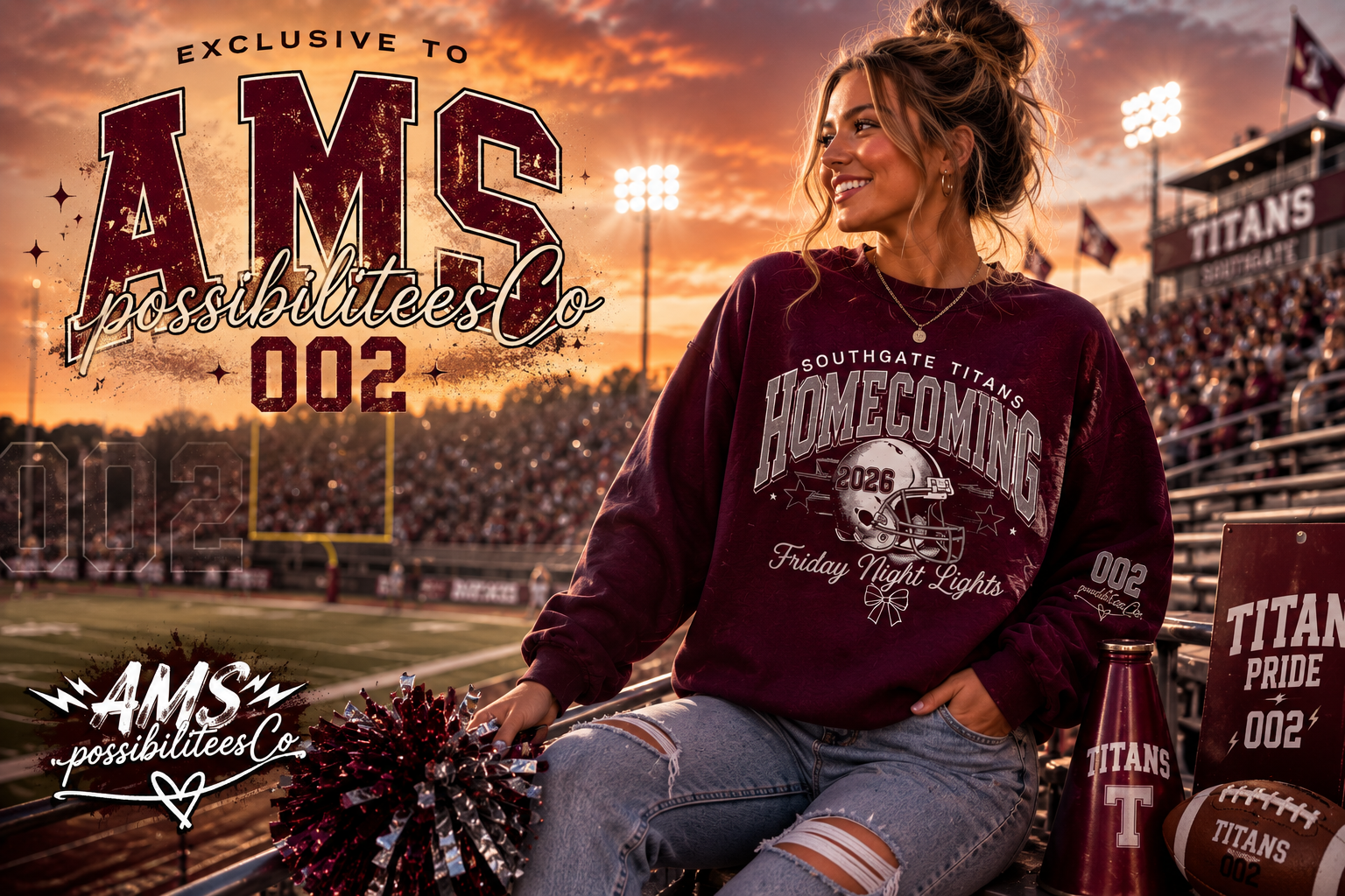 Homecoming 2026 | Titans Spirit Shirt | Football Game Day Tee | School Pride | Homecoming Apparel