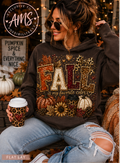 Faux Sequin Pumpkin Hoodie | Leopard Bow Fall Hoodie | Cozy Autumn Sweatshirt | Boutique Fall Graphic Hoodie
