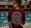 Southgate Titan Swim Mom Crewneck Sweatshirt/Tee/Hoodie