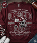 Homecoming 2026 | Titans Spirit Shirt | Football Game Day Tee | School Pride | Homecoming Apparel
