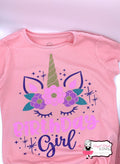 Glittery Birthday Girl Shirt