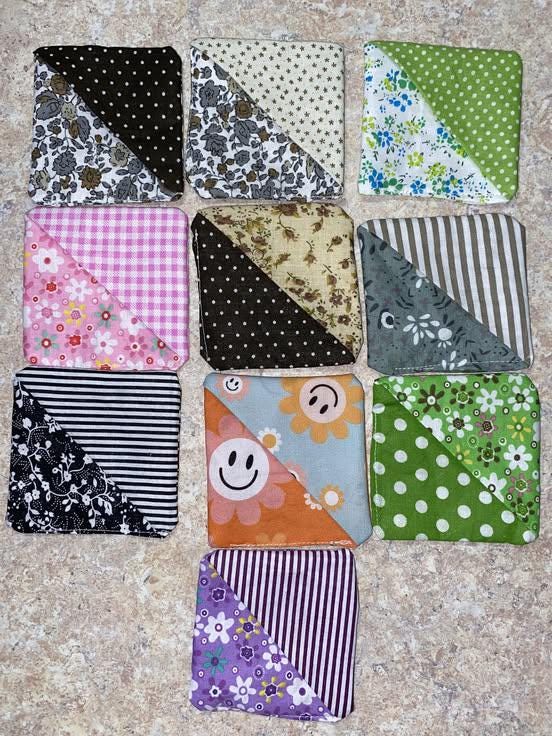 Hand Sewn Corner Bookmarks