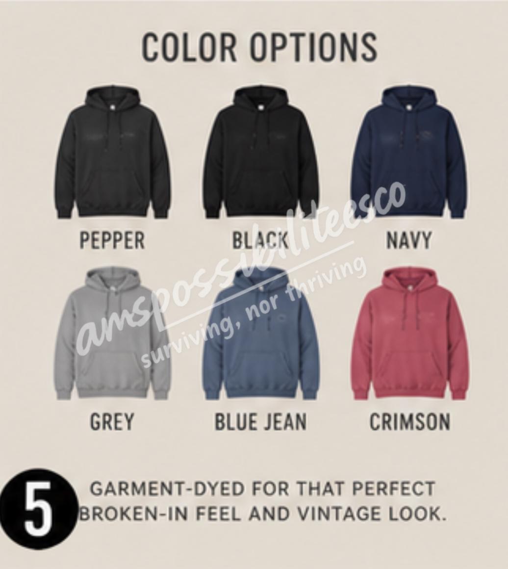 Band Mom Hoodie Comfort Colors Pepper | Running on Coffee & Halftime Chaos | Marching Band Mom Sweatshirt | Football Game Mom Gift