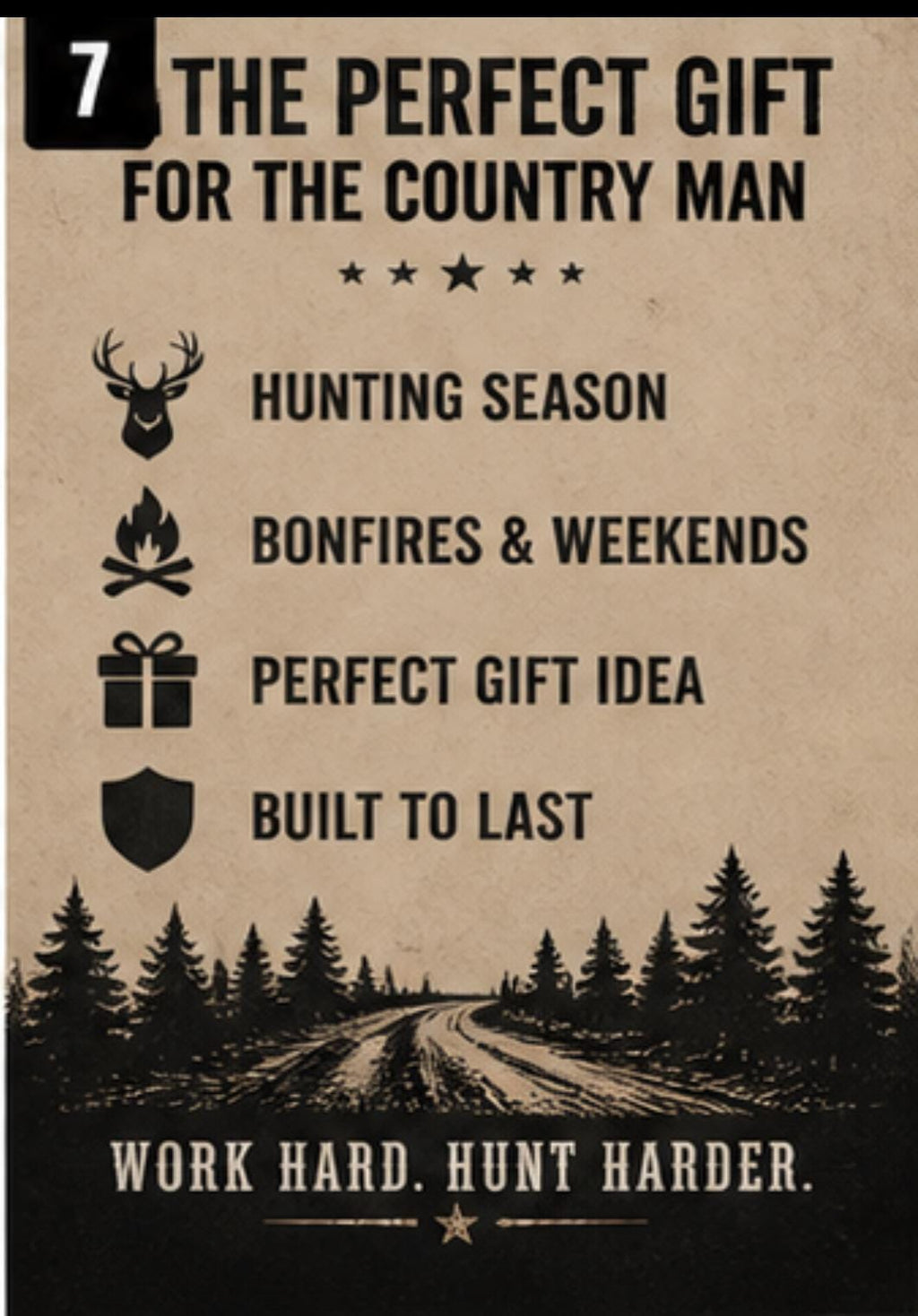 Built Country Hoodie, Rustic Deer Antler Sweatshirt, Raised Dirt Roads Outdoors