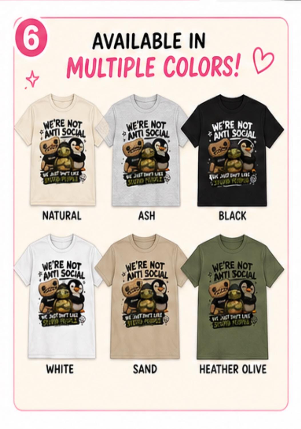 Fuggler Style Monster Graphic Tee, Sarcastic Introvert Humor Shirt