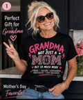 Grandma Shirt, Not Just a Mom, Leopard Print, Friend Teacher Cheerleader Storyteller Tee