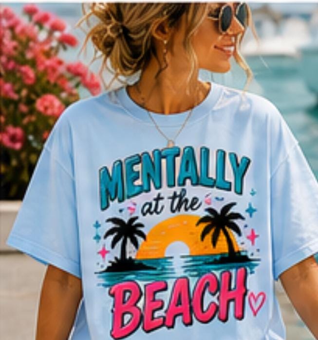 Comfort Colors Beach Graphic Tee, Float Tan Repeat Summer Shirt