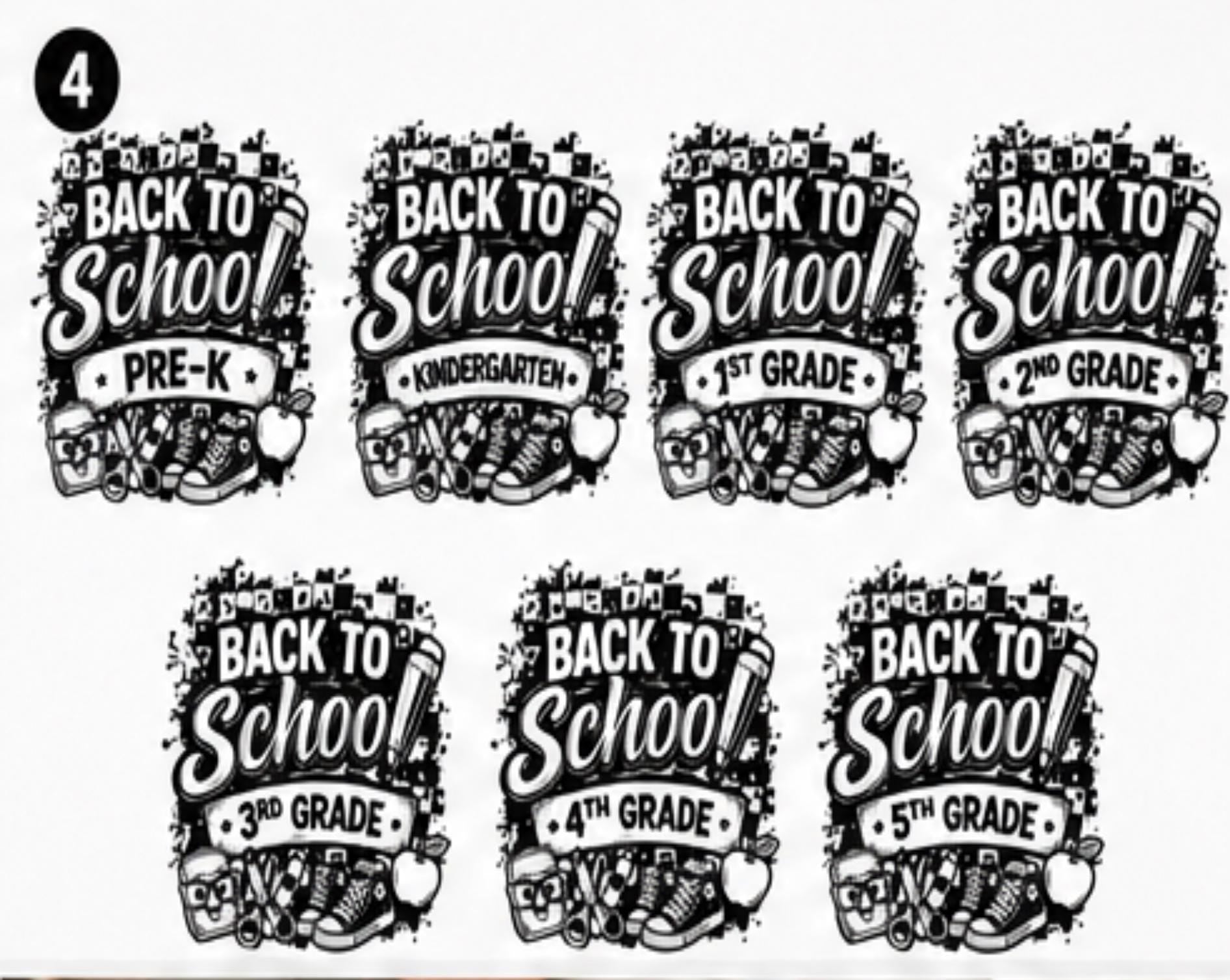 Back to School Shirt | First Day of School Tee | Pre-K to 5th Grade Shirt | Kids Graphic Tee | Bella Canvas | School Outfit