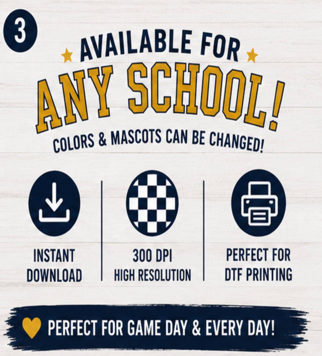 Customizable Bears Football Game Day Spirit Shirt | Checkered Varsity Mascot Tee