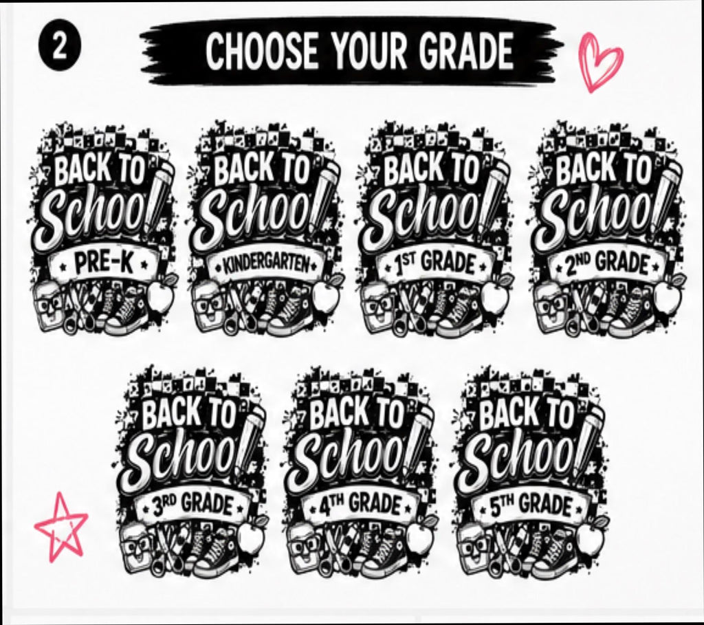 Back to School Shirt | First Day of School Tee | Pre-K to 5th Grade Shirt | Kids Graphic Tee | Bella Canvas | School Outfit