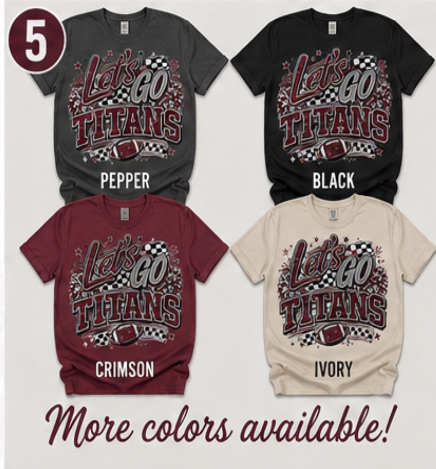 Customizable School Mascot Football Game Day Tee | Comfort Colors Spirit Shirt