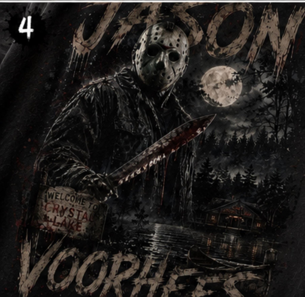 Jason Voorhees Camp Crystal Lake Hoodie | Horror Halloween Sweatshirt | Slasher Movie Fan Gift | Spooky Fall Apparel