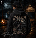 Jason Voorhees Camp Crystal Lake Hoodie | Horror Halloween Sweatshirt | Slasher Movie Fan Gift | Spooky Fall Apparel