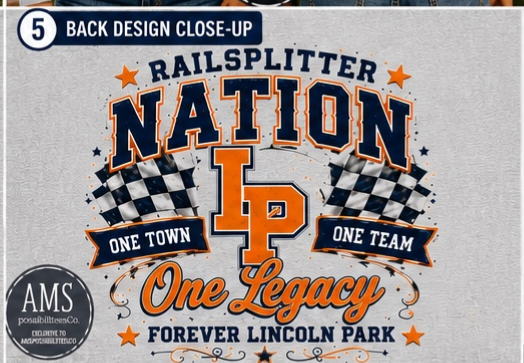 Lincoln Park Railsplitters Homecoming 2026 Sweatshirt | Boutique Spirit Wear