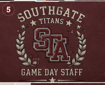 Southgate Titans Staff Social Club Crewneck | STA Game Day Swim Staff Sweatshirt.Tee,or Hoodie